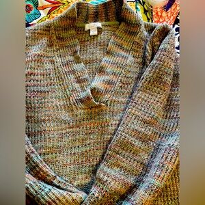 J.  Jill multi-color sweater